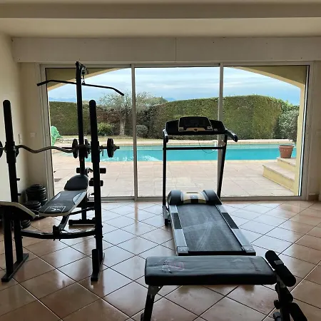 Villa Sud In Mit Pool- Meer- Und Alpenblick *